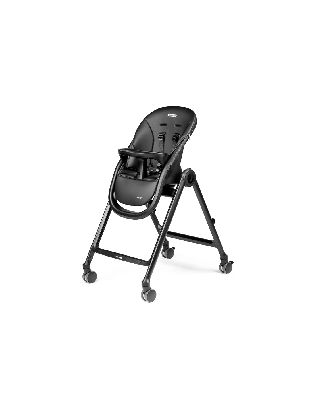 Seggiolone Peg Perego Living True Black - Pratico e Moderno