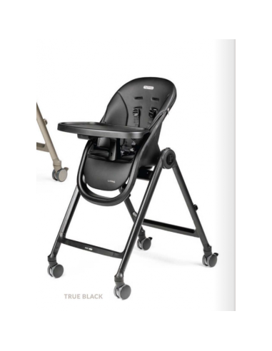 Seggiolone Peg Perego Living True Black - Pratico e Moderno