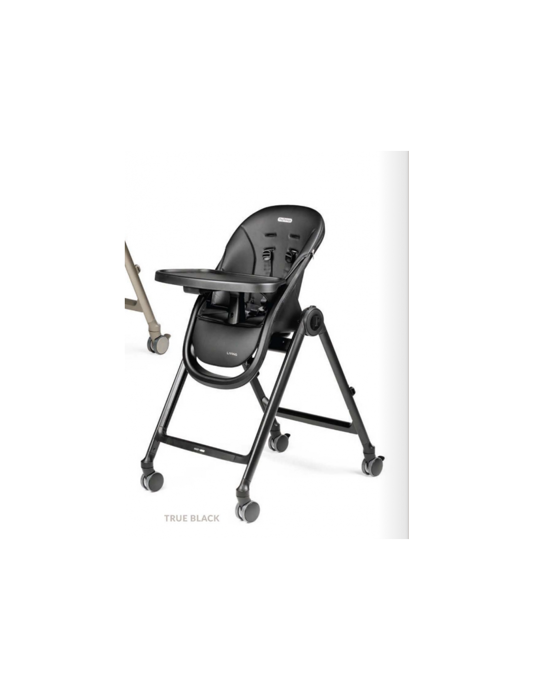 Seggiolone Peg Perego Living True Black - Pratico e Moderno