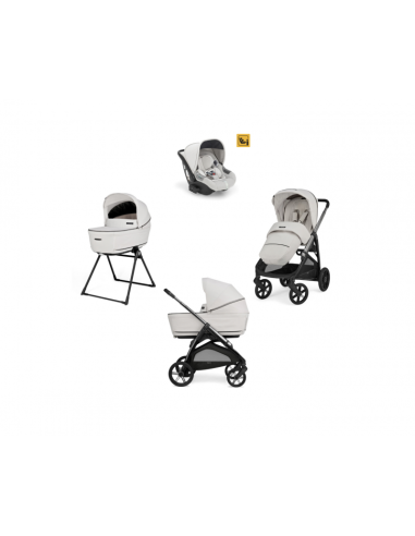 Trio Inglesina Aptica 2025 con Seggiolino Darwin e Borsa - Opal Ivory