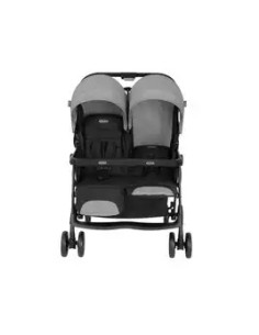 Graco DuoRider Steeple Grey | Passeggino Gemellare Leggero - Shopincasa.it