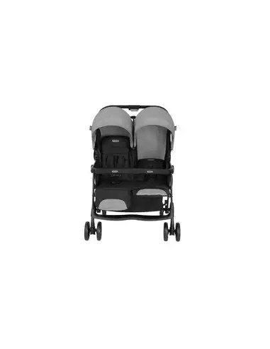 Graco DuoRider Steeple Grey | Passeggino Gemellare Leggero - Shopincasa.it