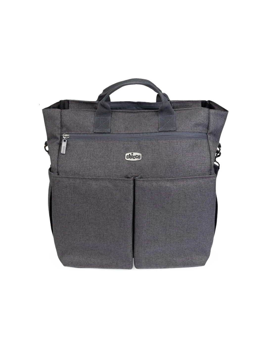 BORSE PORTATUTTO E ACCESSORI: vendita online Borsa Genitore Black Satin Chicco: Eleganza e Funzionalità per Genitori in Movim...