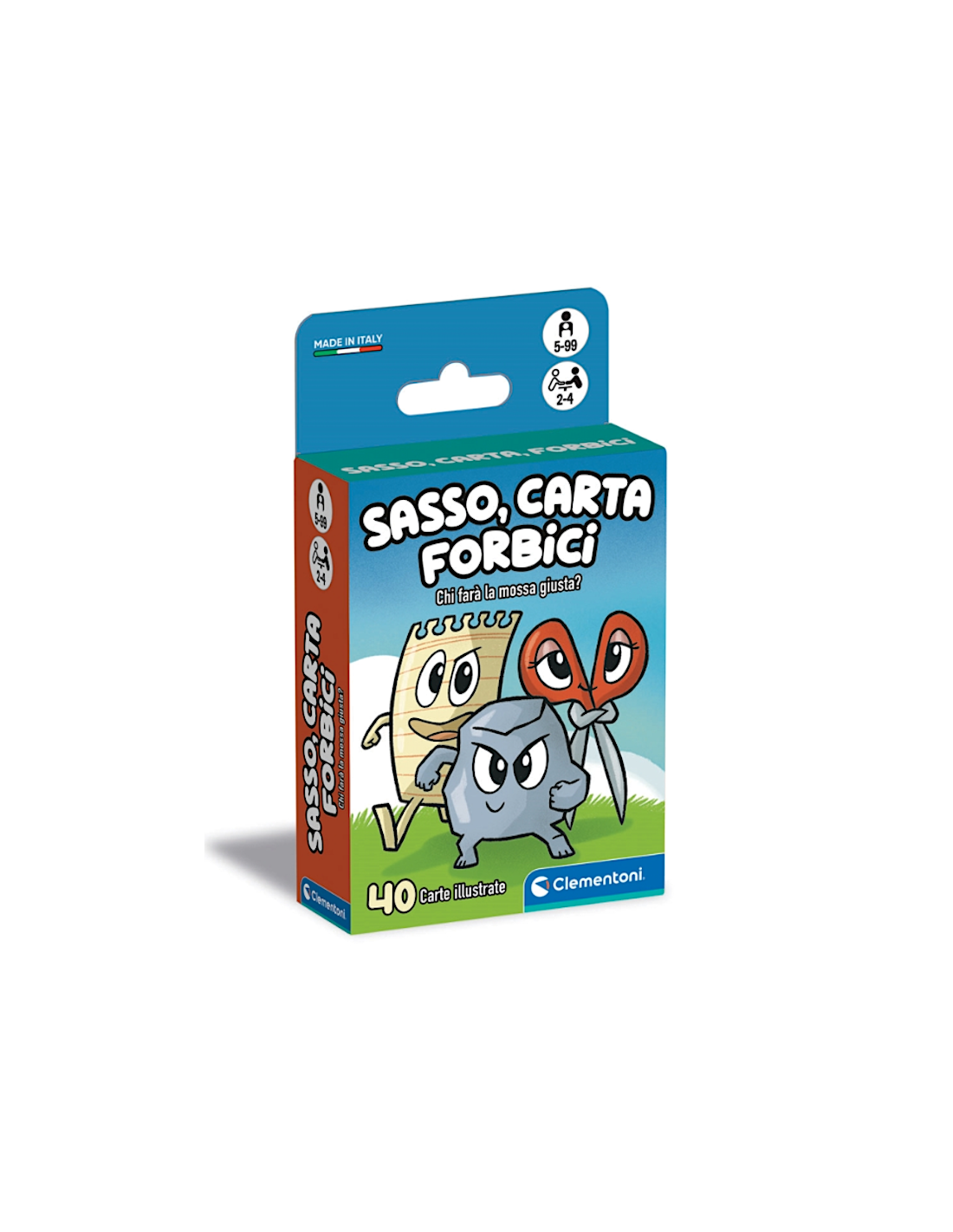 GIOCO CARTE 16586 SASSO CARTA FORBICI