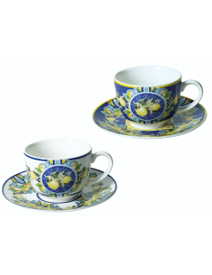 52722 SET 2PZ TAZZINA CAFFE CITRUS BLU