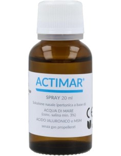 Actimar Soluzione Nasale Ipertonica – Decongestiona e Idrata | Shopincasa