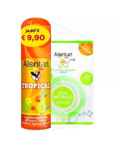 Bipack Alontan Tropical Spray + Braccialetto Diffusore – Protezione Insetti | Shopincasa