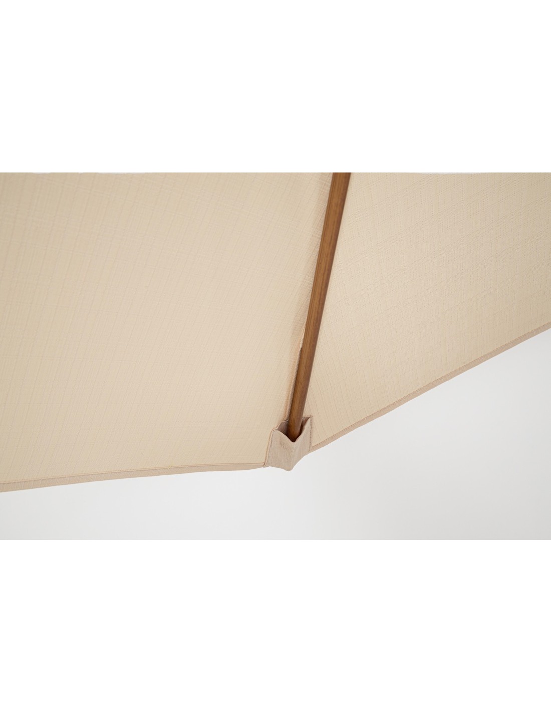 GAZEBO E OMBRELLONI: vendita online Ombrellone Palinuro 3m Beige/Naturale con Snodo, Struttura in Acciaio Trattato, Telo in P...