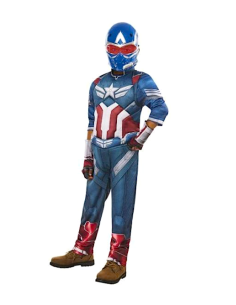 COSTUME 1001252-X CAPITAN AMERICA BNW 5/6 ANNI