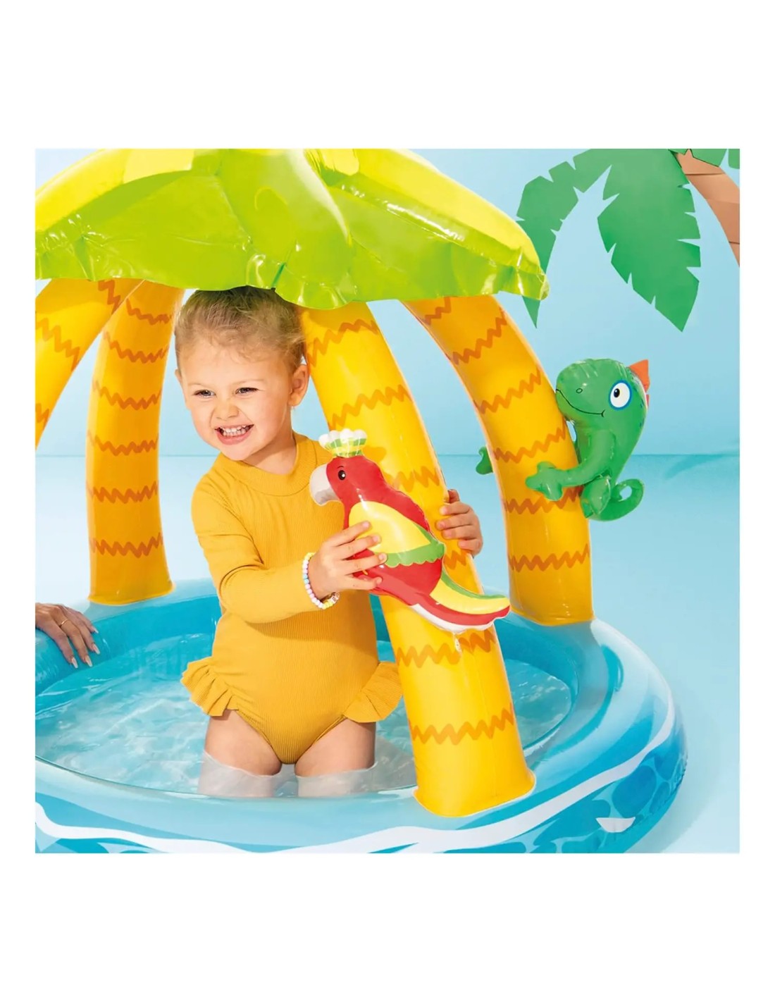 GONFIABILI: vendita online Piscina Baby Pool Palma 102x86 cm Piscina per Bambini in offerta