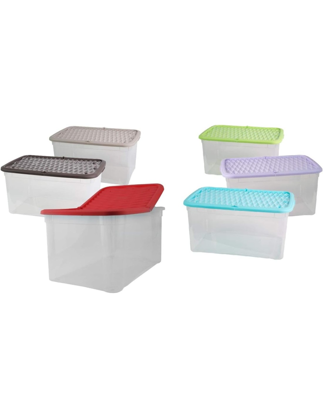 BOX E CONTENITORI SALVASPAZIO: vendita online Storage Box Marea 58x39x29 cm - Box per Cambio Stagione, Accessori Cucina Belli...