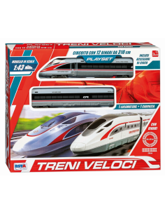 PLAYSET 11977 TRENO VELOCE CON PISTA 310CM