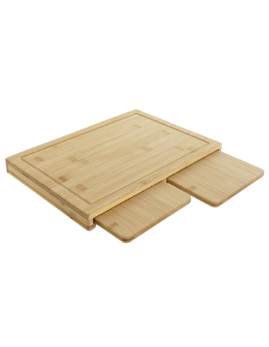 SET 3 TAGLIERI PC207693 BAMBOO 35X25CM  NATURALE