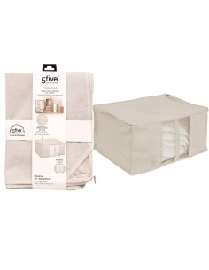 BOX E CONTENITORI SALVASPAZIO: vendita online Borsa portaoggetti Groomy morbida beige 60x30 cm, organizer salvaspazio, conten...