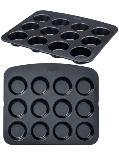 PYREX STAMPO 12 MUFFIN 7CM METALLO ANTIADERENTE