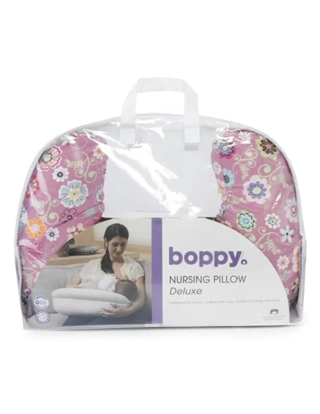 Cuscino da Allattamento Boppy Deluxe – Comfort Ottimale per Mamma e Bambino