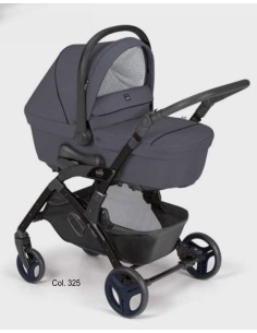 Trio Fluido Easy Grigio - Passeggino Completo per Bambini - shopincasa.it