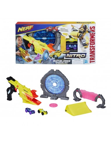nerf nitro transformers bumblebee speedblast