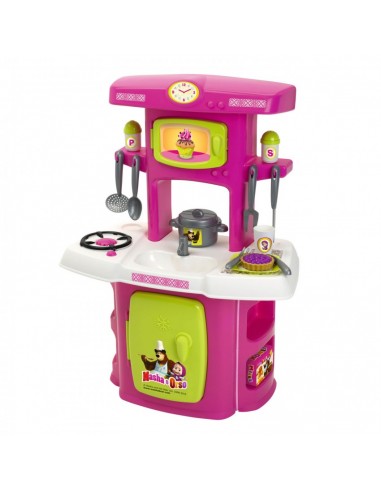 GIOCHI GIRL: vendita online MASHA & ORSO LA MIA PRIMA CUCINA CON ACCESSORI 1733 SIMBA TOYS in offerta