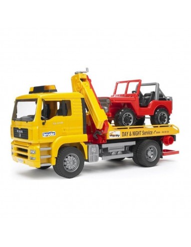 GIOCHI BOY: vendita online CAMION MAN TGA41440 CON JEEP 2750 BRUDER SPIELWAREN in offerta