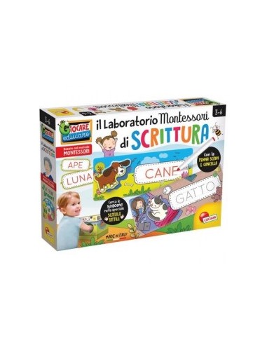 PRESCOLARI: vendita online MONTESSORI LABORATORIO DI SCRITTURA 85620 in offerta