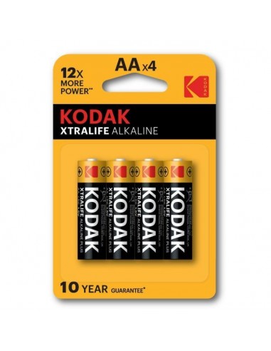 M - FOTO - ACCESSORI - BATTERIE: vendita online KODAK BLISTER 4 STILO AA in offerta