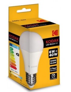 LAMPADINE: vendita online LAMPADINA LED A60 E27 6W 3000K in offerta