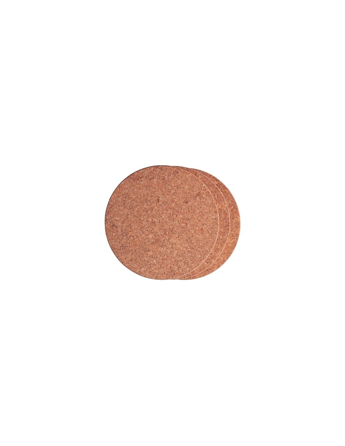 Sottopentola di sughero - rotondo (circa Ø 20 cm, 10 mm di spessore) (C9d)