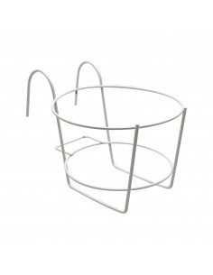 FIORIERE DA BALCONE: vendita online FIORIERA BALCONE D22CM BIANCA in offerta