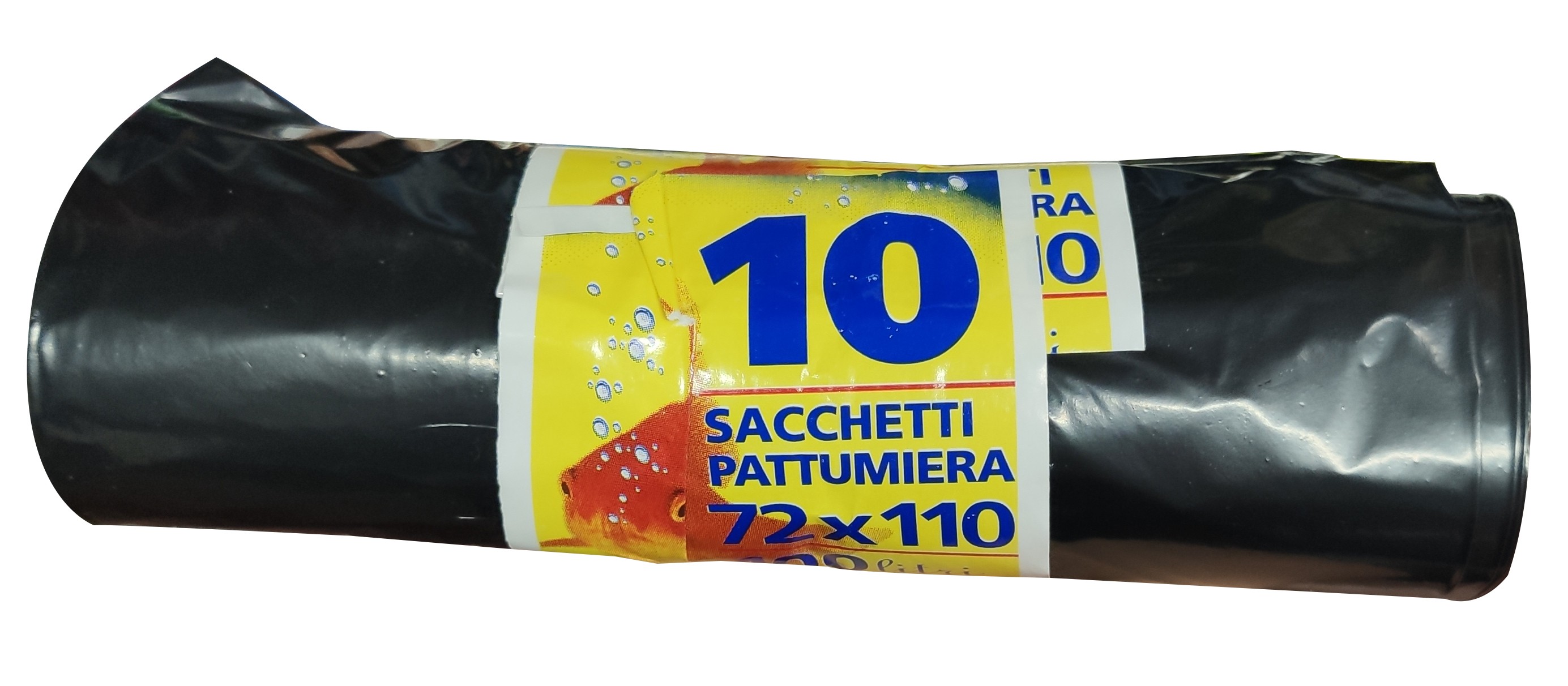 Sacco Immondizia Grande 100 litri 72x110 cm. Tira 10 unità