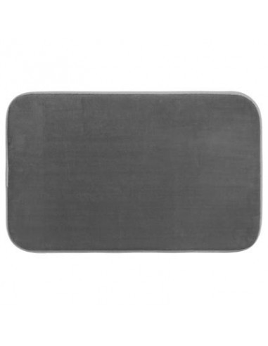 TAPPETI BAGNO: vendita online TAPPETO BAGNO GRIGIO IN MEMORY FOAM 50 X 80 CM in offerta