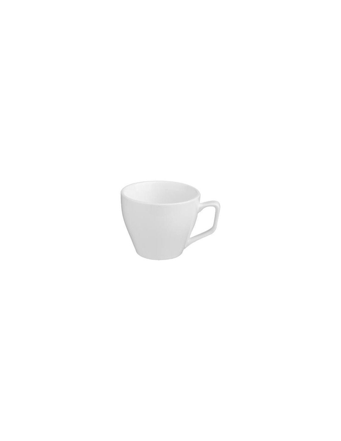 TAZZE CAFFE' E LATTE: vendita online Tazzina 9 cl con Piattino, Porcellana, Elegante, Resistente, Caffè Espresso, Design Raff...