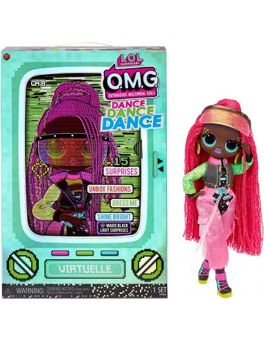 GIOCATTOLO PUBBLICIZZATO: vendita online L.O.L. Surprise! OMG Dance Doll - Character 2 con 15 Sorprese e Accessori alla Moda ...