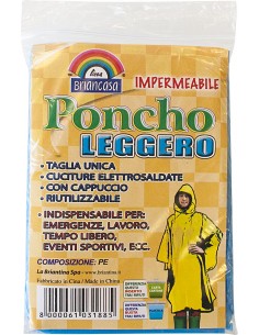 ACCESSORI: vendita online PONCHO TASCABILE 3188A in offerta