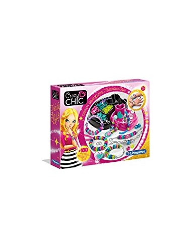 GIOCHI GIRL: vendita online CRAZY CHIC 15180 BRACCIALI MULTICOLOR CLEMENTONI in offerta