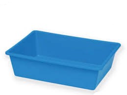 VASCHETTA RETTANGOLARE IN PLASTICA 41X31 CM LEGA su Shop in Casa