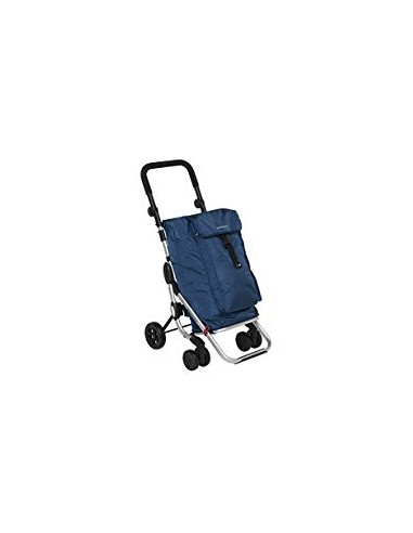 CARRELLI SPESA: vendita online Foppapedretti Carrello Go Up Portaspesa, Navy, Borsa Nylon 38 L, Borsa Termica 6 L, Manubrio R...