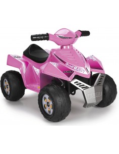 BICI - PRIMI PASSI - AUTO: vendita online QUAD RACY ROSA 6V 11422 in offerta