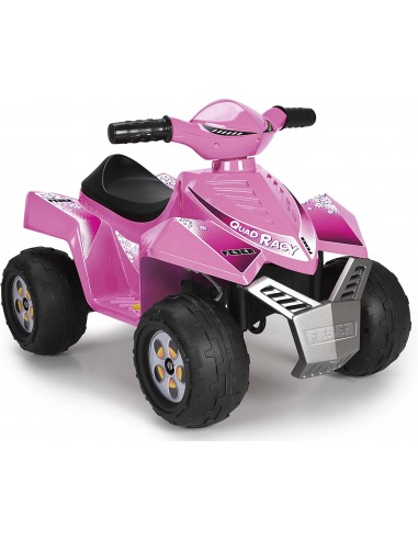 BICI - PRIMI PASSI - AUTO: vendita online QUAD RACY ROSA 6V 11422 in offerta