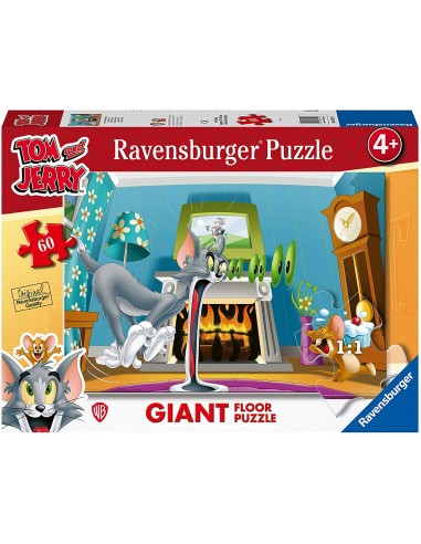 GIOCHI DI SOCIETA'E PUZZLE: vendita online TOM JERRY 03128 MAXIPUZZLE 60PZ in offerta