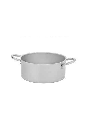 PENTOLE - COPERCHI ALLUMINIO: vendita online CASSERUOLA IN ALLUMINIO 2 MANICI 26 CM PENTALUX in offerta