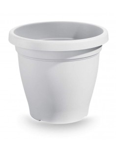 VASI E SOTTO VASI: vendita online VASO VERONA 25CM BIANCO in offerta