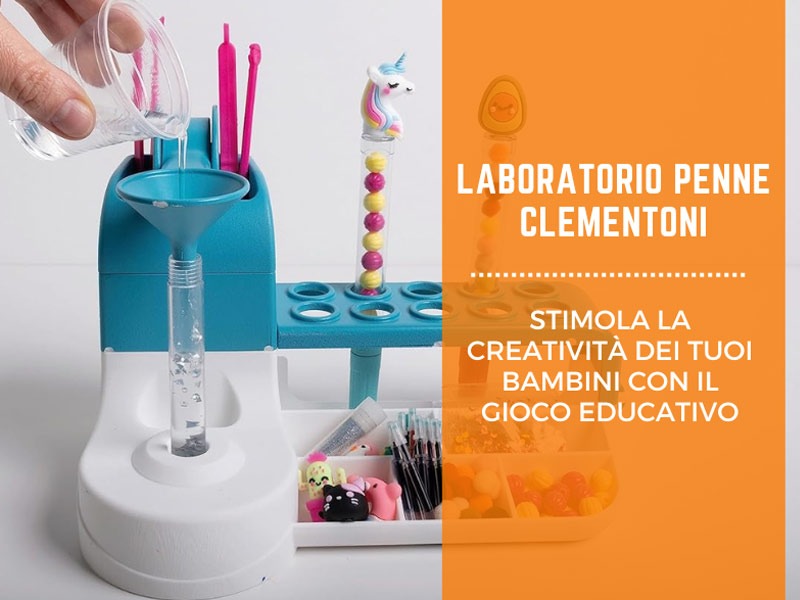 Laboratorio penne Clementoni: stimola la creatività dei tuoi bambini con il gioco educativo