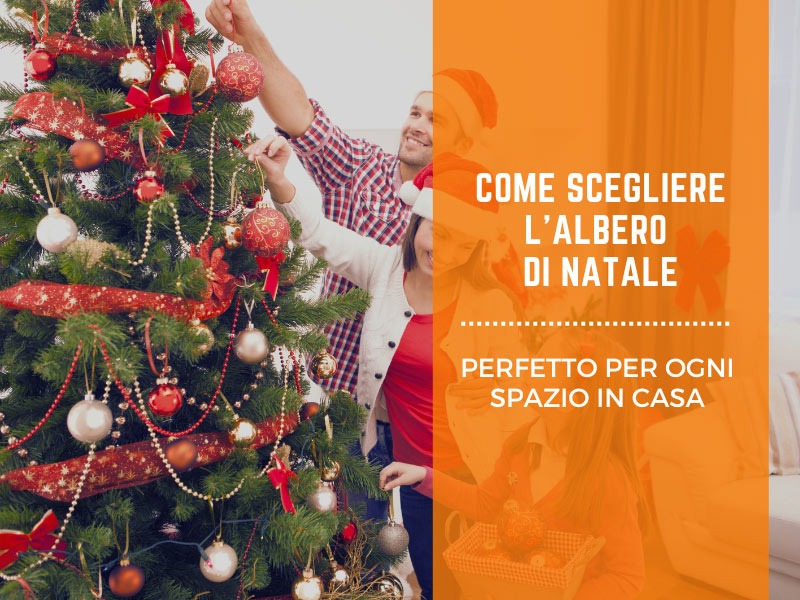 Come scegliere l'albero di Natale perfetto per ogni spazio in casa